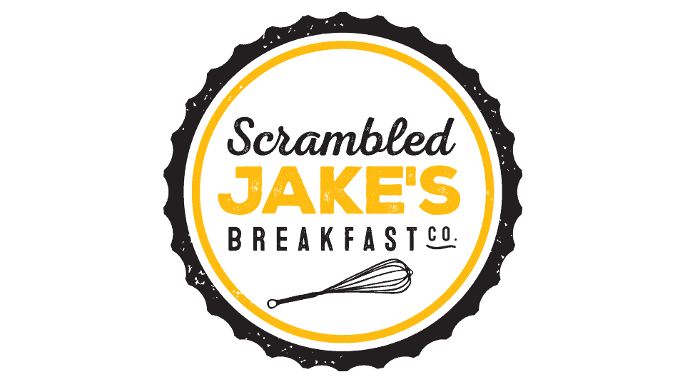 Scrambled Jake's Breakfast Co. logo